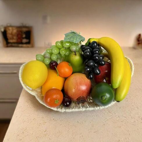 23 pcs Artificial Fruits,Fake Mixture Fruits for Home Decor, Easter Party Decorations，Fake Kiwifruit,Fake Mango，Fake Pomegranate，Fake Avocado,Fake Green Pear etc in Kuwait