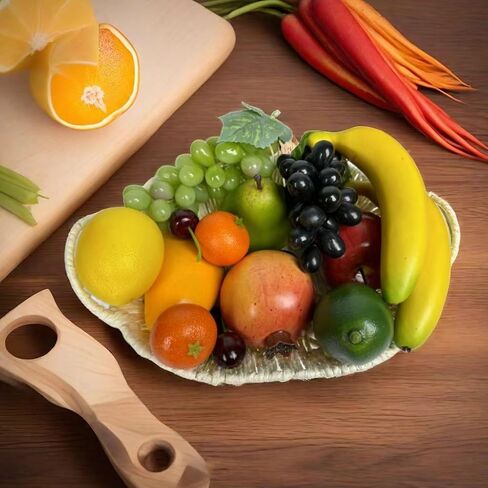 23 pcs Artificial Fruits,Fake Mixture Fruits for Home Decor, Easter Party Decorations，Fake Kiwifruit,Fake Mango，Fake Pomegranate，Fake Avocado,Fake Green Pear etc in Kuwait