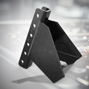 Heavy-Duty Steel Vertical Channel Weld On Tongue Adapter for Trailer A-Frames-Up to 20,000 lbs, Completely Welded,