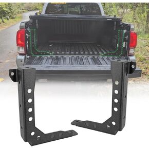 Tacoma Bed Stiffeners Brackets Rear Bed Channel Supports Compatible with 2005-2023 Toyota Tacoma 2nd & 3rd Pickup Trucks