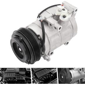 A/C AC Compressor Fit for Mazda 3 2.0L 2010 2011 2012 2013 with Clutch 60-03380NA