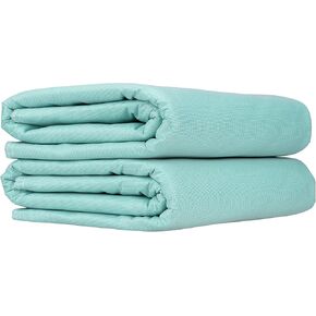 Wave 2 Pack - Reusable Underpad Washable 34x36 Green - Waterproof Bed Pads for Adults, Incontinence Bed Pads, Bed Mats for Bedwetting, and More