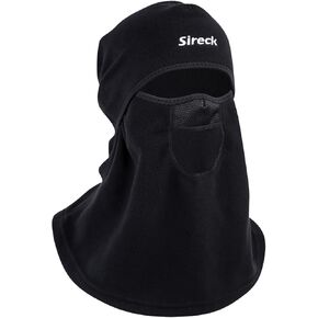 Cold Weather Balaclava Ski Mask for Men Women, Windproof Fleece Thermal Full Face Mask Winter Gear Neck Warmer for Skiing Motorcycle Hunting Cycling(Black- Classic)