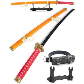 Cold Blade Roronoa Zoro Sword - 41 inches Anime Katana Replica with Belt and Stand - Anime Sword with Authentic Design