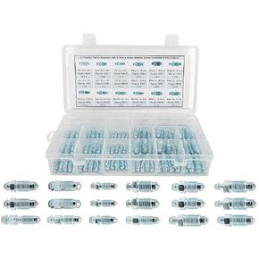 Brake Bleeder Screws,Bleeder Valve,Bleeders, Caliper Bleeder Screw, Fit for Ford,Dodge,Chrysler,Toyota,90-Pieces SAE & Metric Bleeding Screws Bleed Kit