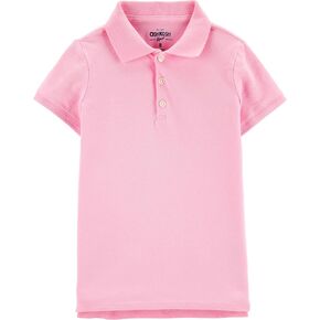 OSHKOSH B'GOSH Girls' Short-Sleeve Uniform Polo
