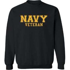 zerogravitee Army Veteran Black logo Military Style PT Crewneck Sweatshirt