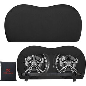 K-Musculo RV Tire Covers, Dual Axle Tire Cover, 2 Pack RV Wheel Cover Fits 27"-29" Dia Tires, Suitable for, RV, Truck, Trailer,Buckle (Grey) 2025