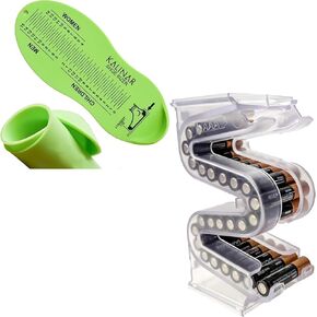 Shoe Sizer and Battery Ladder AAA - Bundle