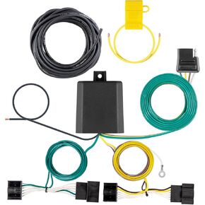 CURT 56534 Vehicle-Side Custom 4-Pin Trailer Wiring Harness, Fits Select BMW X5
