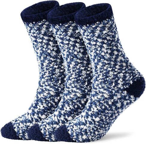 Litfun Fuzzy Socks for Women Cozy Fluffy Winter Warm Sleep Socks Super Comfy and Soft in Kuwait