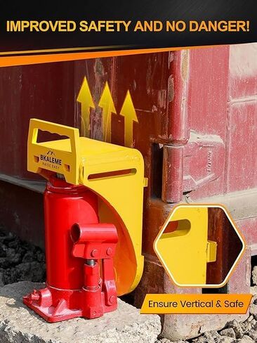 Shipping Container Jack Lug - 80000 LBS Capacity Leveling Attachment, Enhanced Stability with Thick High-Carbon Steel, Easy-Grip Handle, Ideal for Sea Cans & Container Homes Booster Leveler in Kuwait