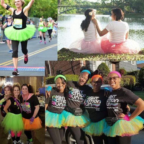 ASAHEL Tutus for Women Tulle Skirts 5 Layered Bubble Skirt Adult Tutu Halloween Costumes Classic Womens Kawaii Dress in Kuwait