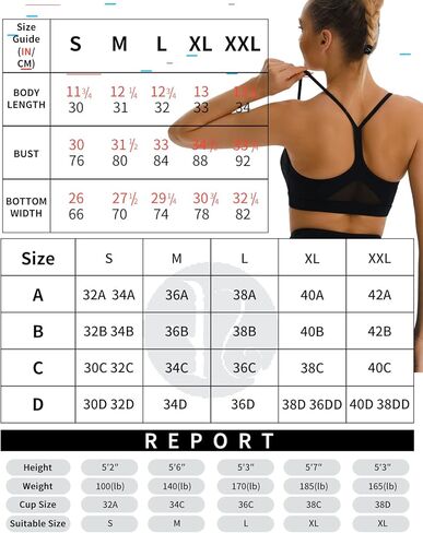 RUNNING GIRL Y-Back Sports Bras for Women, Medium Impact Wirefree Padded Bra Workout Crop Top Longline Sports Bra Push up in Kuwait