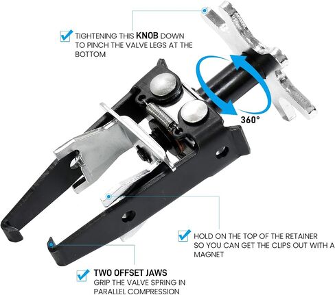 Overhead Valve Spring Compressor Tool Universal Automotive Engine Valve Spring Removal Tool in Kuwait