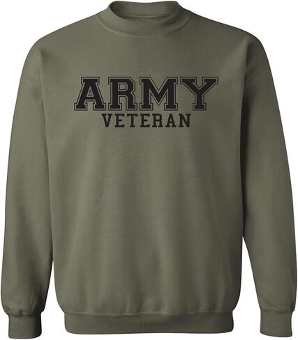 zerogravitee Army Veteran Black logo Military Style PT Crewneck Sweatshirt in Saudi Arabia