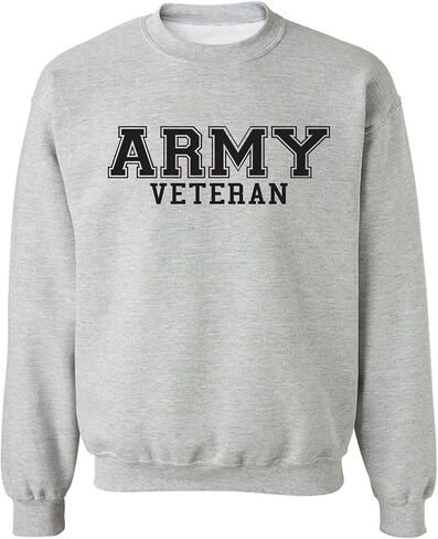 zerogravitee Army Veteran Black logo Military Style PT Crewneck Sweatshirt in Saudi Arabia