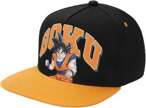 قبعة Bioworld Dragon Ball Z Goku Youth باللون البرتقالي والأسود in Saudi Arabia