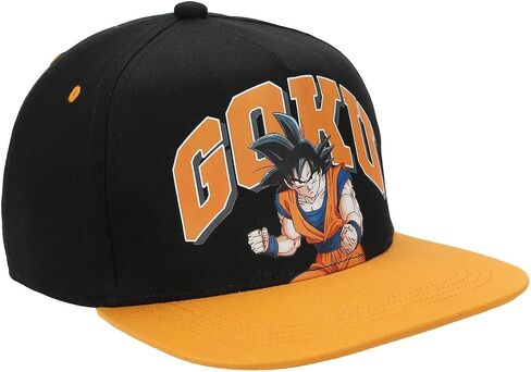 قبعة Bioworld Dragon Ball Z Goku Youth باللون البرتقالي والأسود in Saudi Arabia