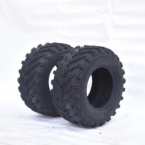 إطارات GAOMON 25x12-10 ATV، 6PR لجميع التضاريس 25x12-10 TL ATV UTV Trail Sand Mud للطرق الوعرة (عبوة من قطعتين، بدون أنبوب) in Saudi Arabia