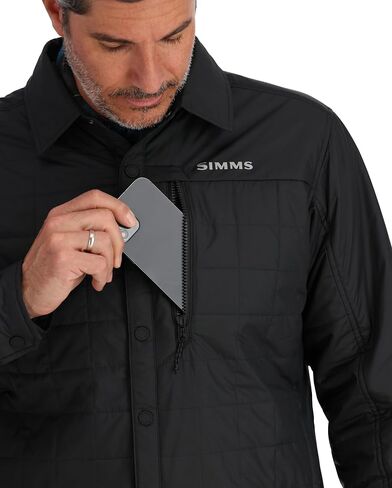 Simms Men's Fall Run Hybrid Shacket in Saudi Arabia