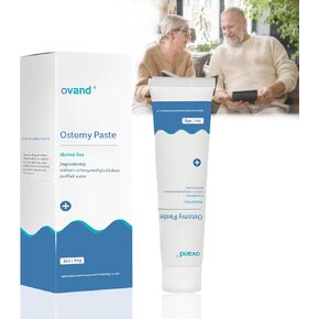Ostomy Paste, No-Sting Skin Barrier Paste, Ostomy Filler Paste for Ostomy-Colostomy-Ileostomy, 2.1 Oz Tube (4 Tube)