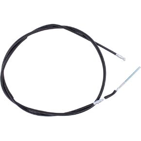 Motorcycle Rear Brake Line, Black Rubber Coated Brake Hose, Motorcycle Brake Clutch, Flexible Hose Brake Line for Honda Fourtrax 300 1988-1995 (Black)
