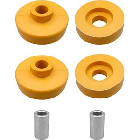 Rear Upper Shock Mount Bushing Fit for Mini Cooper 2002-2014 Shock Bushing Sleeve Kit Replace 33526754123 33526754124 2pcs