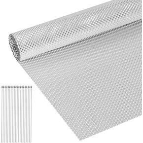 Exhaust Heat Shield Automotive,17" x 39" Embossed Aluminum Heat Shield Kit with 20 Stainless Steel Zip Ties for Muffler Exhaust,Heat Barrier,Exhaust Manifold,Catalytic Converter(0.5mm Thick)