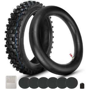 GREHUA 3.00-12 80/100-12 Dirt Bike Tire Inner Tube 12 Inch Rear for SSR 90cc 110cc 125cc PW80 CRF70 CRF110 XR70 KLX110 KX65 TTR90 TTR110 Suzuki JR80 Baja DR70 Coolster QG-214 Off Road Motocross Bike in Kuwait
