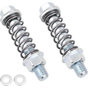 2 Set M10-1.5x65mm Exhaust Bolts Nuts Kit, Exhaust Bolts Nuts Kit Exhaust Spring Bolt Nut Kit Replacement Exhaust for Most Cars