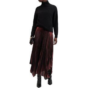 AllSaints Women's Phia Metallic Skirt