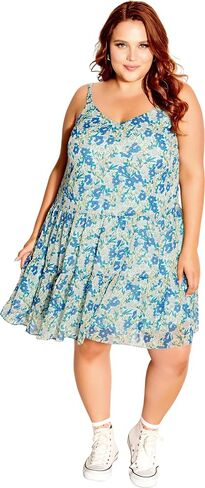 Avenue Plus Size Dress Innocent FL, in Innocent Floral, Size, L in Saudi Arabia