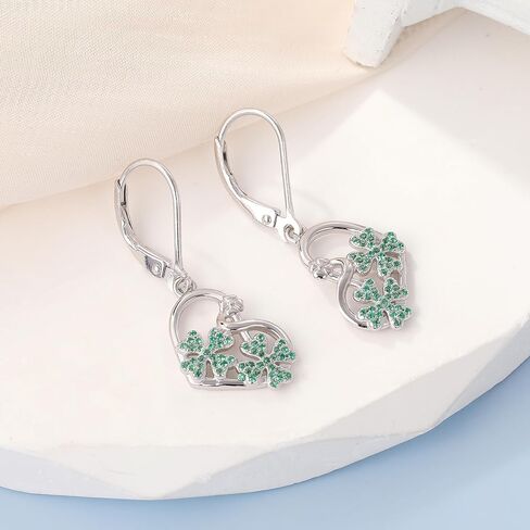 أقراط متدلية من الفضة الإسترليني على شكل أذن البحر على شكل قذيفة أذن البحر هدية مجوهرات بوهيمية للنساء والأم والأم in Kuwait