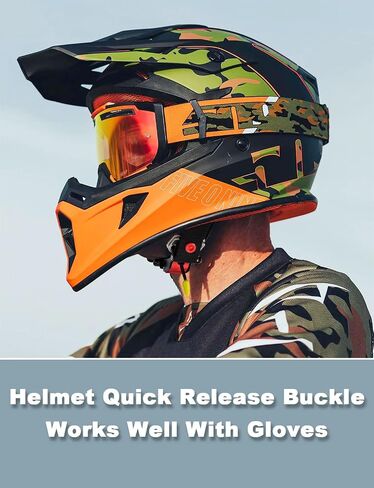 Helmet Quick Release Buckle Kit, Motorcycle Helmet Chin Strap Clip for Full Face, 3/4, Half Helmets With D-rings, Fast Release Fasteners Made by Safe Ratcheted Stainless Steel(Red) in Saudi Arabia