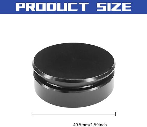 Car Rear Window Wiper Plug, Windshield Wiper Delete Cover Kits, Waterproof Vehicle Wiper Block Off Grommet Cap, Universal Automotive Accessories for SUV, Truck, RV and More（Black） in Kuwait