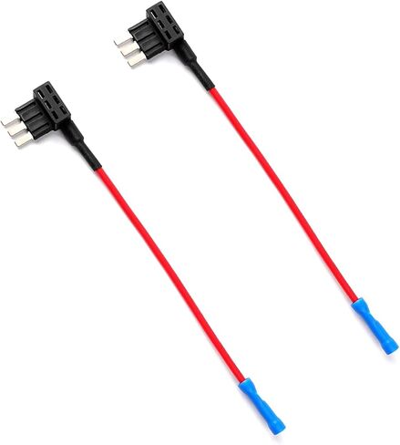 Add-a-Circuit Fuse, 3 ATM Fuse Tap Blade Fuse Mini Blade Fuse Holder Add-a-Circuit Fuse TAP Adapter Car Add-a-Circuit Automotive Fuse Adapter for Cars Trucks Boats (4) in Saudi Arabia