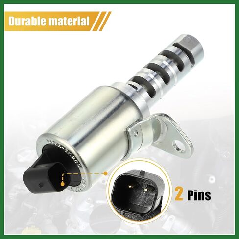 Motoforti 2pcs Variable Valve Timing Solenoid VVT for Land Rover LR2 2013-2015 Engine Camshaft Oil Control Valve No.LR024995/LR025652 Long-lasting in Saudi Arabia