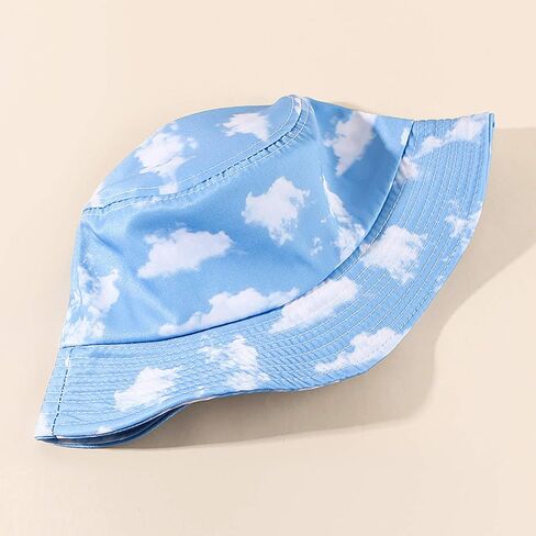 Trendy Bucket Hat Beach Sun Hat for Women Men Summer Sun Protection Fisherman Hat in Saudi Arabia