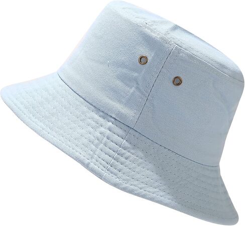 Trendy Bucket Hat Beach Sun Hat for Women Men Summer Sun Protection Fisherman Hat in Saudi Arabia
