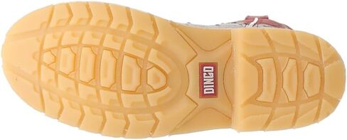 Dingo Mens Kiwi Embroidered Ostrich Round Toe Casual Boots Mid Calf - White in Saudi Arabia