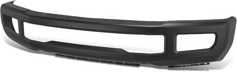 DNA MOTORING Front Bumper Compatible With Ford F250/F350 SD 2017-2019, Fits Models without Fog Lamps; With Fender Flares, FO1002439, Chrome, BUMP-F-F25017-FB-01-CH in Saudi Arabia