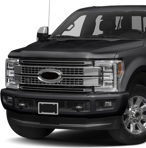DNA MOTORING Front Bumper Compatible With Ford F250/F350 SD 2017-2019, Fits Models without Fog Lamps; With Fender Flares, FO1002439, Chrome, BUMP-F-F25017-FB-01-CH in Saudi Arabia
