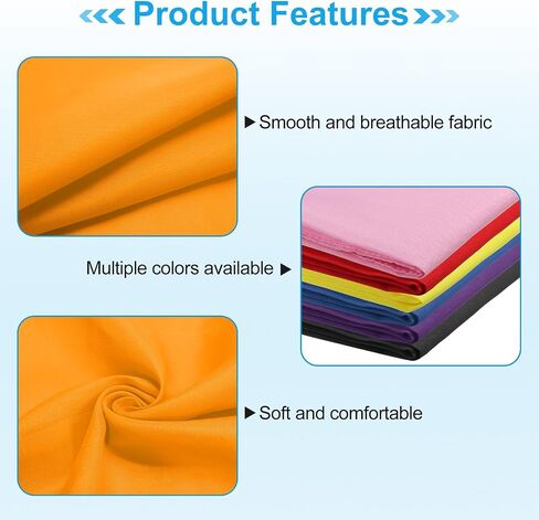PATIKIL Large Solid Color Bandanas, Bulk Blank Head Bandannas Multifunctional Headband Scarf Neckerchief for Women and Men in Kuwait