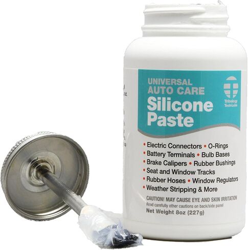 TSG Universal Auto Care Silicone Paste with Brush, 8 oz in Saudi Arabia