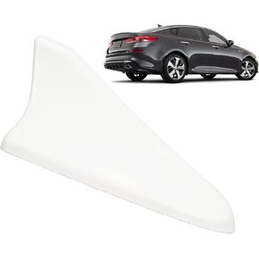 GOTOTOP Car Shark Fin Antenna Cover 96219 D5000EBQK Roof Aerial Base Replacement for Kia Optima 2014 2015 2016 2017 2018 2019 2020 (White)
