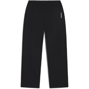 bebe Girls Wide Leg Sweatpants, French Terry Girls Sweatpants with Pockets, Baggy Pants for Girls