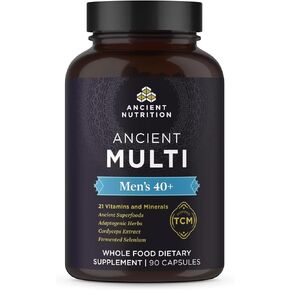 Ancient Nutrition Prenatal Vitamins, Multivitamin for Women with Vitamin C, B12, Magnesium and Folate, Supports Pregnancy and Fertility Health, 90 Ct