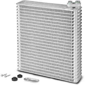 A-Premium Front A/C Evaporator Core Compatible with Lexus GS300 1998-2005, GS400 1998-2000, GS430 2001-2005, IS300 2001-2005, RX300 1999-2003, SC430 2002-2010, with Pressing Plate