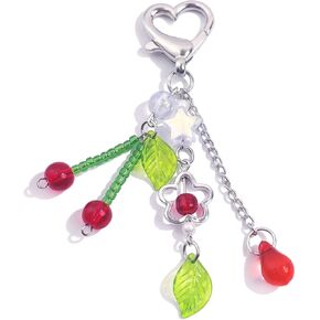Novelty keychains Aesthetic Y2K Keychain Charms Stylish Keychains Accessories for Women Bag Purse Gifts